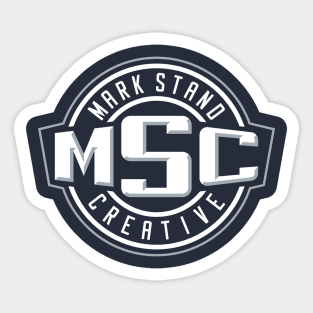 Mark Stand Creative Sticker